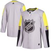 Pánské Hokejový Dres 2018 NHL All-Star Metro Division Blank Adidas Šedá Authentic